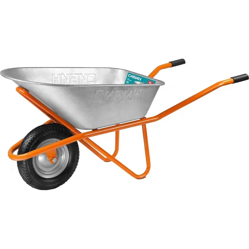Тачка строительная, 180 кг, 90 л СИБИН 39904