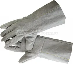 Краги СИБИН из спилка, XL, длина-350мм