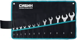 Набор рожковых гаечных ключей СИБИН 12 шт 6 - 32 мм 27014-H7