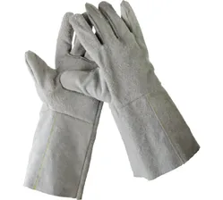 Краги из спилка, длина-350мм XL, СИБИН 11337-XL