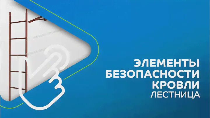 Стеновая кровельная лестница  «Металл Профиль»