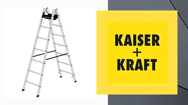 KAISER+KRAFT представляет: Guenzburger – Безопасная стремянка с перекладинами, подъем с обеих сторон