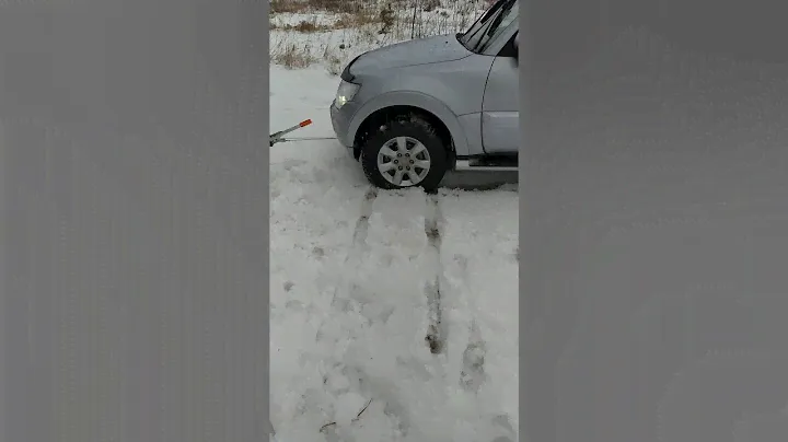 Тест ручной лебедки, часть 2