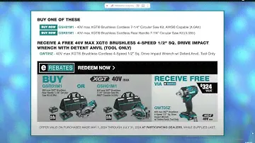 Комбонаборы MAKITA XGT какие они бывают и что к ним дарит производитель.Акция не у нас уже закончена